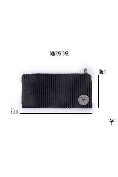 Aftaries Stylish and Handmade Thick Corduroy Pencil Case