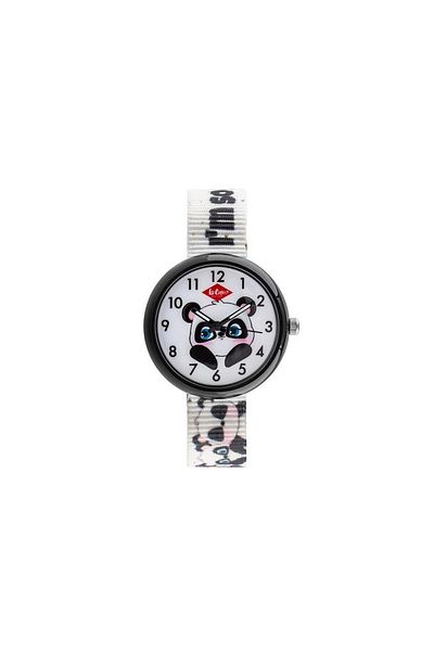 Lee Cooper Lee Cooper Kids PC21S Movement Watch, Analog Display and Textile Strap - LC.K.3.663, White
