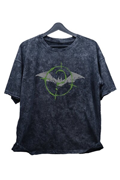 Fuddy Moda Unisex Oversize T-Shirt με στάμπα Batman - Vintage T-Shirt DC Comi...