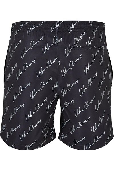 Urban Classics Herren Pattern Swim Shorts