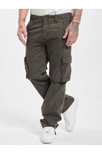 Alpha Industries Ανδρικό Υφασμάτινο Παντελόνι 101212 Μαύρο