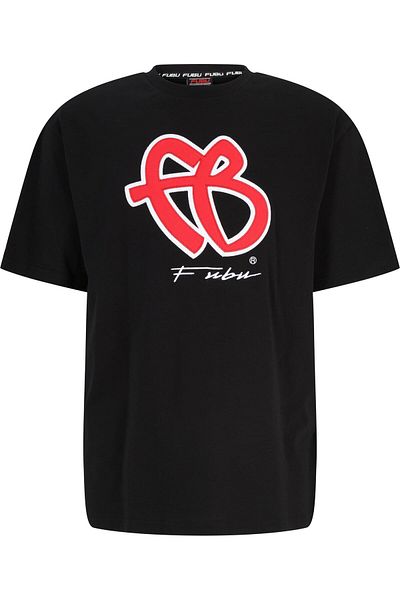 FUBU FBMQ320071 BLK Fubu FB Klassisches T-Shirt