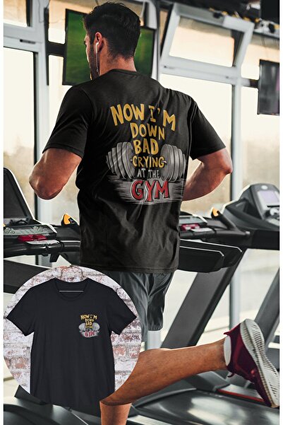 Fuddy Moda تي شيرت رياضي كبير الحجم للجنسين "Now I'm Bad Crying" - مطبوع عليه...