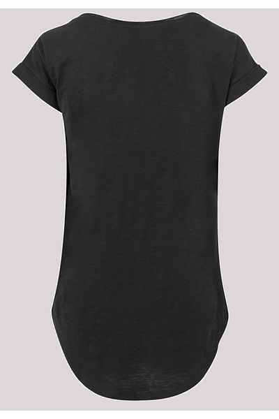 F4NT4STIC Damen Scooby Doo Beachside Gymnasium -BLK mit Ladies Long Slub Tee