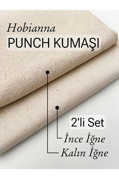Hobianna Punch Fabric Set - Suitable for Thin and Thick Needle