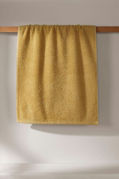 İrya Harmony 100% Cotton Face Towel Mustard 50x90