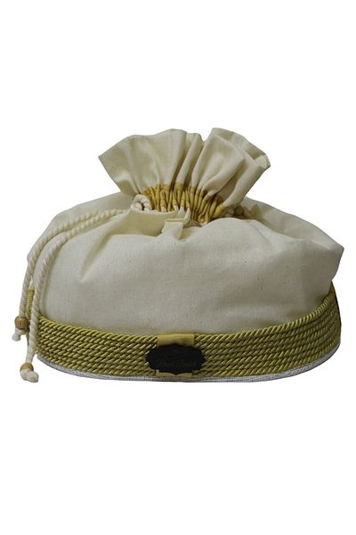 Yavuz Süs Gold Decorated Pouch Bread Basket (bread bowl)