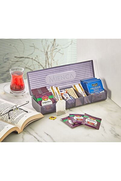 Bayev 2 Pieces Ring - 6 Compartment Buckle Box with Lid and Drawer Ring Hobby Box