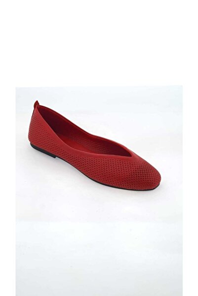 VİNİCCİ AYAKKABI Hakiki Deri Kırmızı Babet