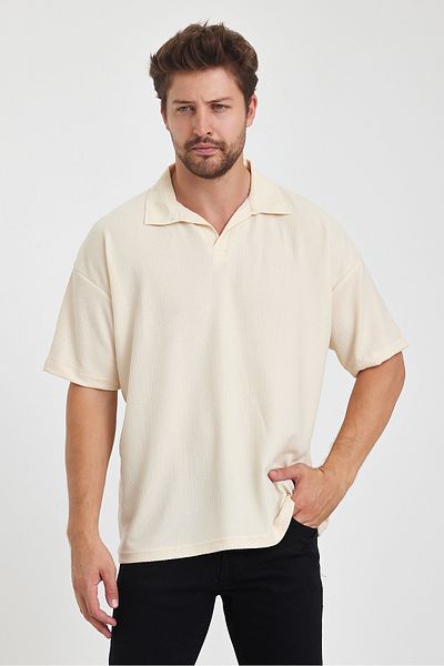 HAWKKİNG Ανδρικό μπλουζάκι Oversize Twist