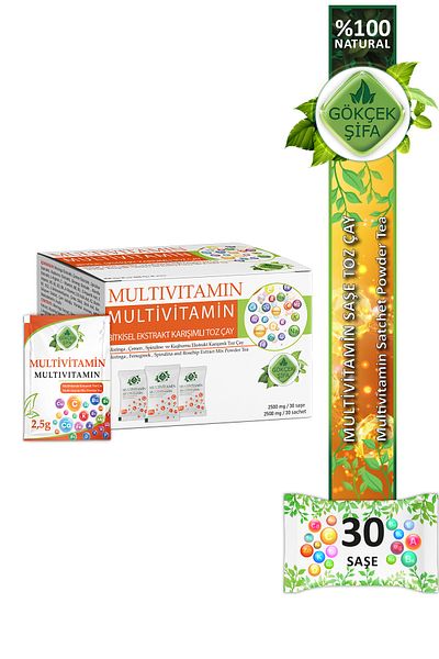Gökçek Şifa Multivitamin Extract Blend - 30 Sachets