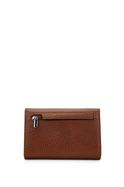 Tamer Tanca Genuine Leather Women's Wallet - Tan