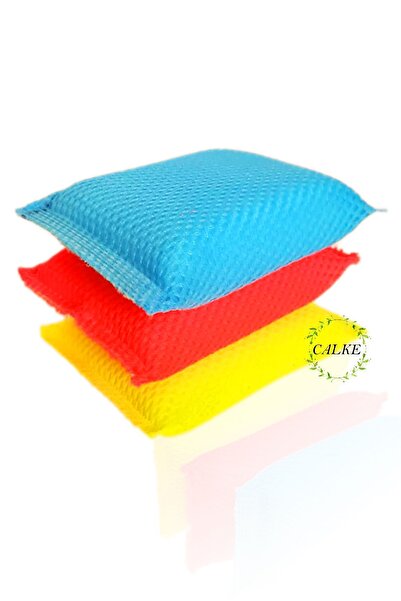 Calke cu textură hexagonală Burete pentru vase Magic Practic, 3 bucăți