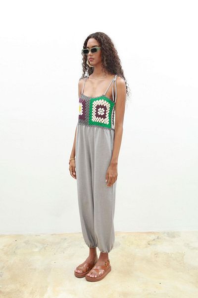 Lijuri Linen Jasmin Jumpsuit 1280-08 - Leather