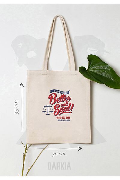 Darkia Better Call Saul - Geantă de umăr din pânză de design