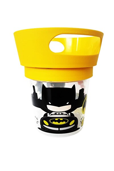 Calke Dökülmeyi Önleyen Atıştırma Bardağı - Çocuk Beslenme Mama Kabı Batman