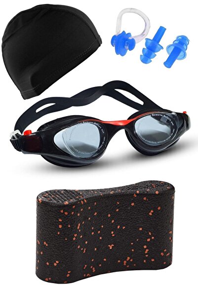 Tosima Adult Pool Set Glasses Bone Pull Buoy Earplug And Nose Clip Full Swimm...