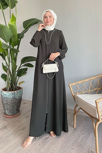 InStyle Khaki Ferace - Λεπτομέρεια μπροστινών σωληνώσεων