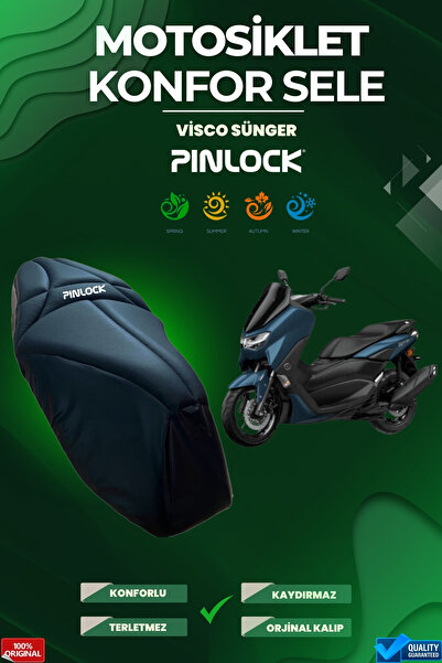 pinlock Yamaha Nmax - Κάλυμμα τσέπης και καθίσματος μοτοσικλέτας Comfort Visc...