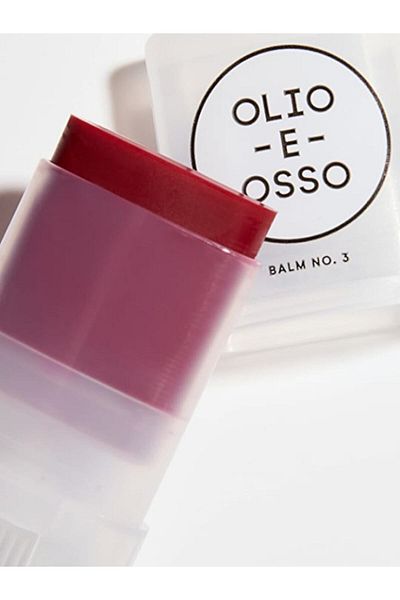 OLIO E OSSO Lip Cheek Eye Lip Blush Eye Colored Moisturizer Multi Stick Tinted Blush Balm / Clean Content