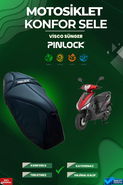 pinlock Mondial 50 Loyal Μοτοσικλέτα Άνετη Σέλα και Κάλυμμα Καθίσματος Visco ...