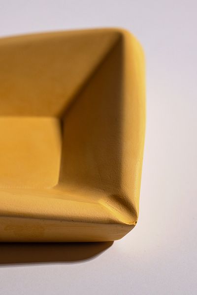 TABART Yellow Mini Decorative Concrete Ashtray