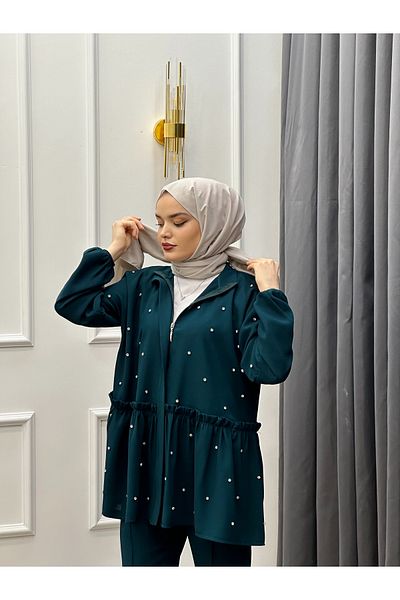 bezenstore Stone Detailed DAMLA Suit Set