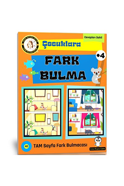 Enine Boyuna Eğitim البحث عن كتاب الفرق للأطفال (الصفحة الكاملة)