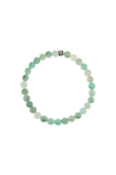 Zeynep Büyükbay 8mm Sphere Cut Aventurine Natural Stone Bracelet