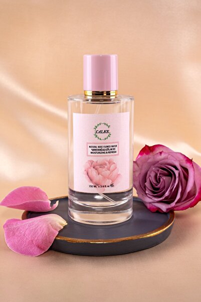 Calke Gül Suyu Tonik Aydınlatıcı Ve Gözenek Sıkılaştırıcı %100 Saf Doğal 100 Ml