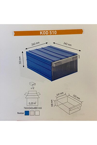 Özfiliz Mağaza Ekipmanları Çekmeceli Kutu,kutu,plastik Küçük Kutu,plastik Kutu