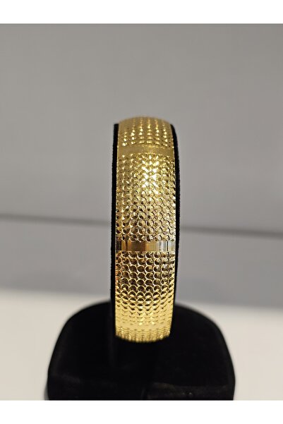 imitasyon dünyası 22Ayar Altın Kaplama Noktalı Bilezik 1.5 Cm Eninde
