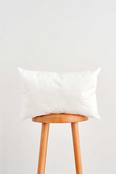 Junenext Throw Pillow Inner Pillow Extra Plump Pure Silicone 1 bucată