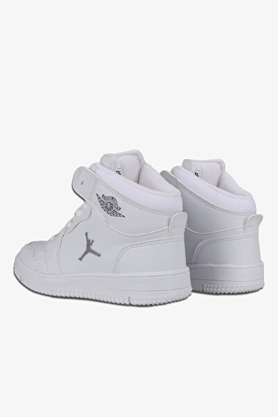 Cool Mladé vysoké bílé tenisky - Haykat