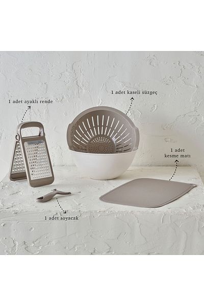 Bella Maison Beige Kitchen Set - Handle