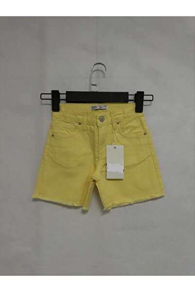 GULLİS KİDS KIZ ÇOCUK SHORT PAÇA PÜSKÜLLÜ