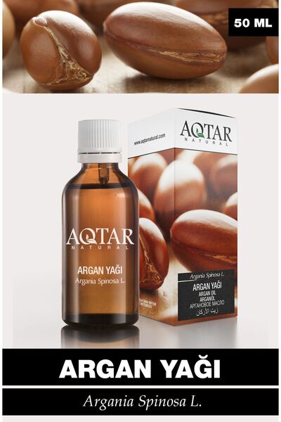 Aqtar %100 Saf Argan Yağı 50 ml | Argania Spinosa Kernel Oil
