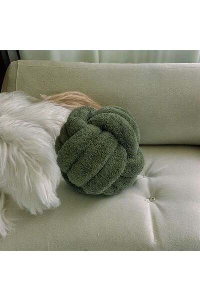 düğüm yastık وسادة عقدة منتفخة باللون الأخضر