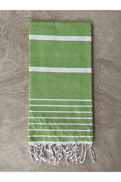 Tuable Πράσινο Cotton Azur Peshtemal - Πετσέτα θαλάσσης 100x75cm