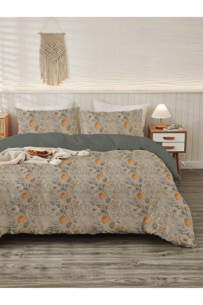 Evmila Bračni Štampano Set navlaka za poplun - 200x220 cm (VELIČINA Čaršav )