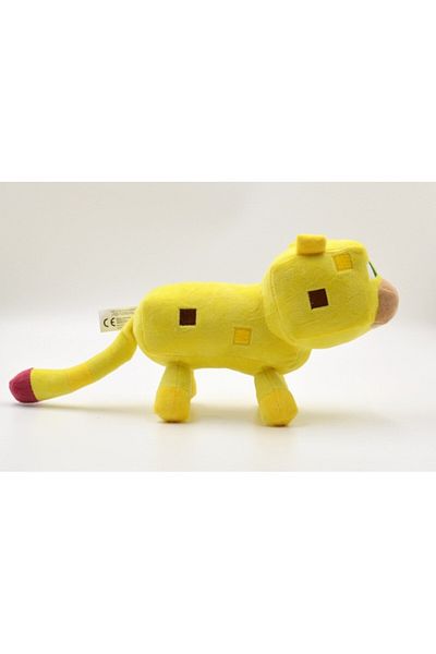 MINECRAFT 24 cm Plush Blindfold Facing Yellow Ocelot