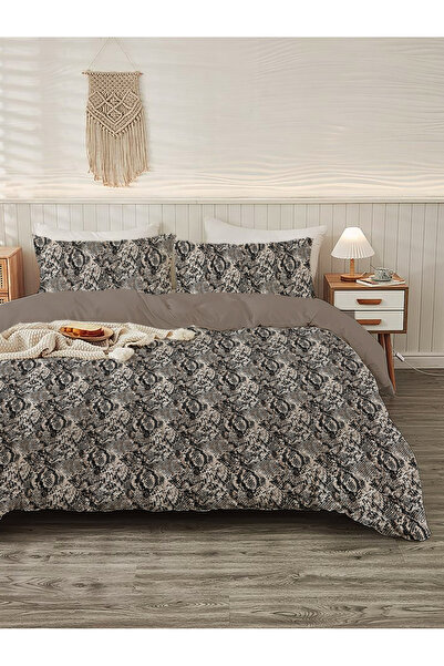 Evmila Bračni Štampano Set navlaka za poplun - 200x220 cm (VELIČINA Čaršav )