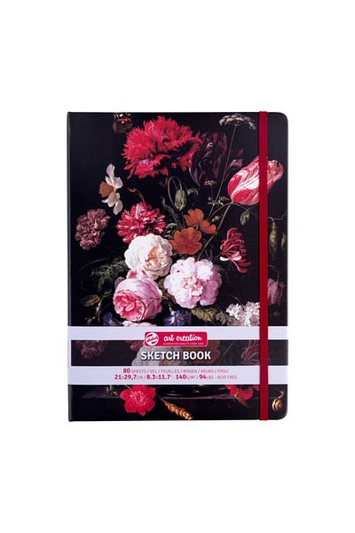 Talens Sketchbook - Art Creation Sketchbook, 140 gr, 21x29,7 cm, 80 yp Still Life
