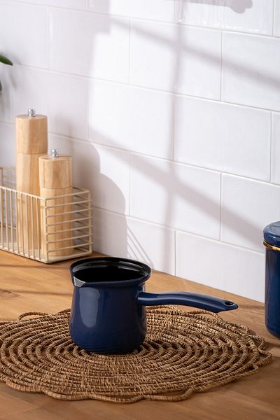 Emsan 10 cm Hasbahçe Enamel Coffee Pot