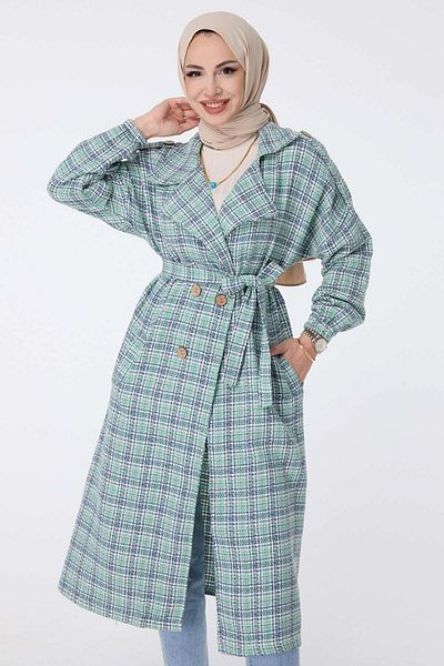 TOFİSA 13025-MINT Trench