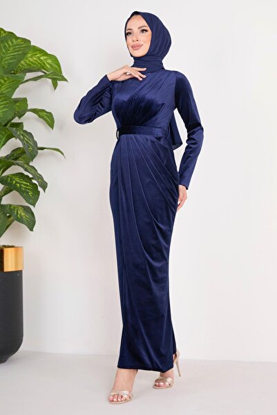 TOFİSA 23122LACIVERT Вечірня сукня