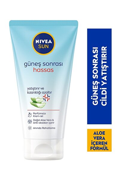 NIVEA Sun Güneş Sonrası Hassas Krem Jel 175 ml
