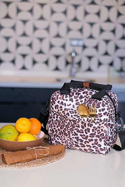 Happy Bear Isı Yalıtımlı Su Geçirmez Termal Çanta Yemek Taşıma Beslenme Çanta...