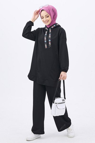 TOFİSA 11056-black Tunic Trousers