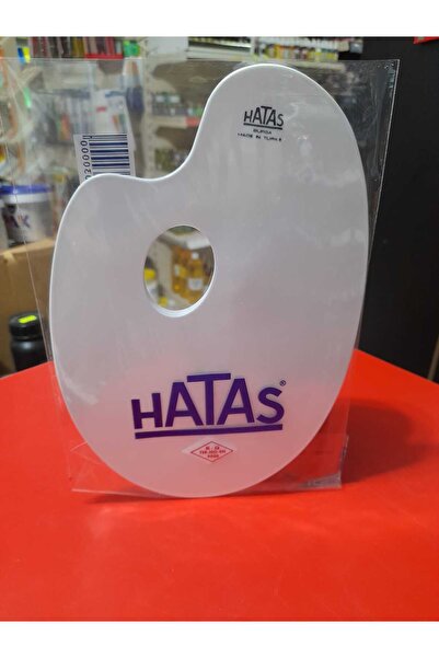 HATAS Біла палітра з міка розміром 16*25 см - рівна, без вигинів, тверда